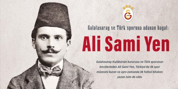 Galatasaray Kulübünün kurucusu Ali Sami Yen anılıyor