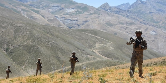 Güvenlik güçleri, şehit Bedirhan bebeğin isminin yaşatıldığı üs bölgesinde nöbette