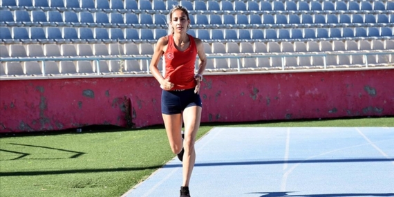 Milli atlet Semra Karaslan, olimpiyatlara odaklandı