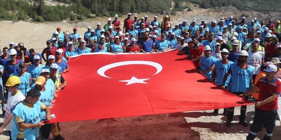 Muğla'da sendikalı termik santral ve maden işçilerinden basın açıklaması