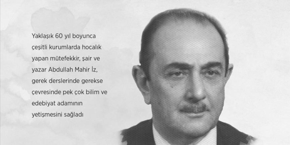 Ömrünü kitaba ve eğitime adayan öğretmen: Mahir İz
