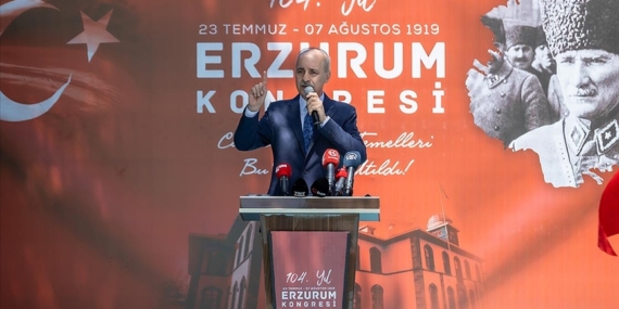 TBMM Başkanı Kurtulmuş: Bugün Misakımilli dediğimizde mavi vatandan, siber vatandan konuşmak mecburiyetindeyiz