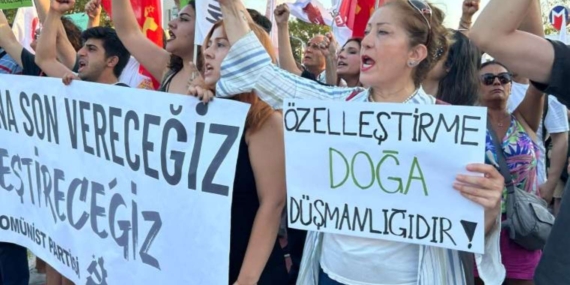 TKP’den Akbelen eylemi: ‘Limak defol, bu memleket bizim’