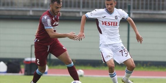 Trabzonspor hazırlık maçında NK Triglav Kranj'ı 4-0 yendi