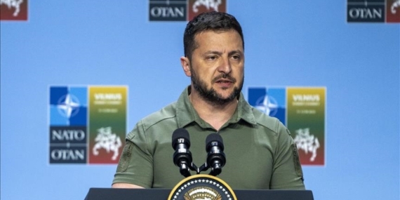Zelenskiy, BM Genel Sekreteri Guterres'i tahıl koridoru konusunda harekete geçmeye çağırdı