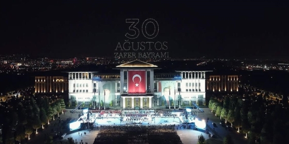 30 Ağustos Zafer Bayramı'nda "100. Yıl Marşı" coşkusu