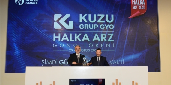 Borsa İstanbul’da gong Kuzugrup Gayrimenkul Yatırım Ortaklığı için çaldı