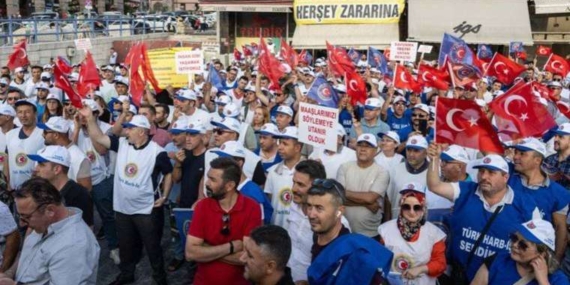 Maaş bordrolarını yaktılar! Talepleri 'zam'