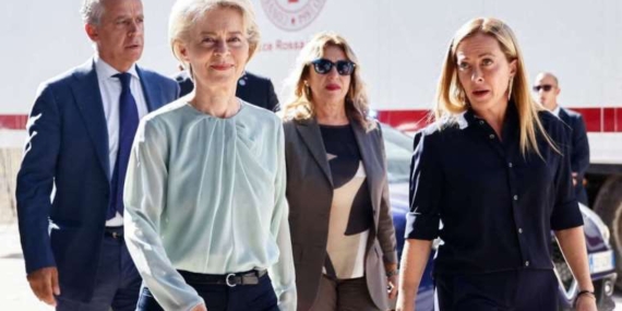 'Acil durum' ilan edilen adayı ziyaret etti: 'İtalya, büyük baskı altına alındı'