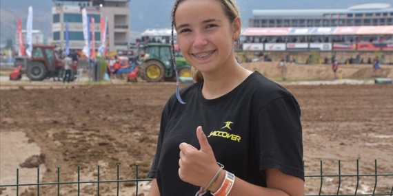 15 yaşındaki milli motokrosçu Selen Tınaz: Bundan sonraki MXGP'lere katılmak, ülkemi başarıyla temsil etmek istiyorum