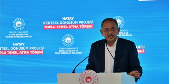 Bakan Özhaseki: Bakanlık olarak başladığımız toplam inşaat sayısı bugün itibarıyla 200 bini buluyor