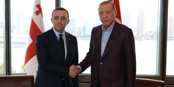 Cumhurbaşkanı Erdoğan, Gürcistan Başbakanı Garibaşvili'yi kabul etti