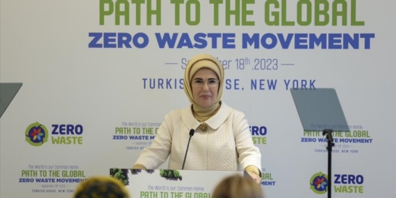 Emine Erdoğan'dan tüm dünyaya "sıfır atık gönüllüsü" olmaya davet