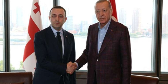 Erdoğan, Gürcistan Başbakanı Garibaşvili ile görüştü
