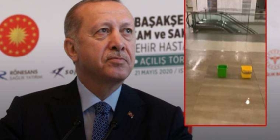 Erdoğan'ın 'muhteşem eser' dediği Çam ve Sakura Hastanesi bu hale geldi…
