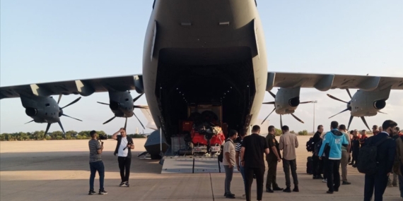 Libya'nın doğusundaki hükümetten Türkiye'ye felaket bölgelerine desteği için teşekkür