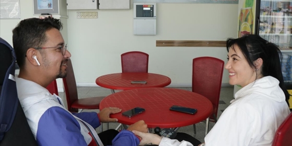 Müsabakada tanışan kas hastası milli sporcu ile hakem eşi şampiyonaya hazırlanıyor
