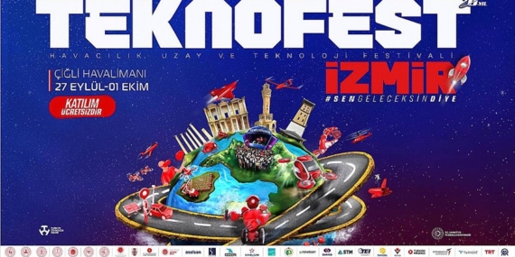 TEKNOFEST 27 Eylül'de İzmir'de teknolojiseverlerle buluşacak