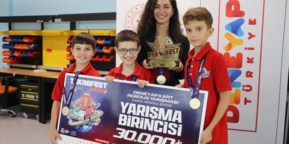 TEKNOFEST'te birinci olan Edirneli öğrenciler "Erken Uyarı Sistemi" projesini geliştirmek istiyor