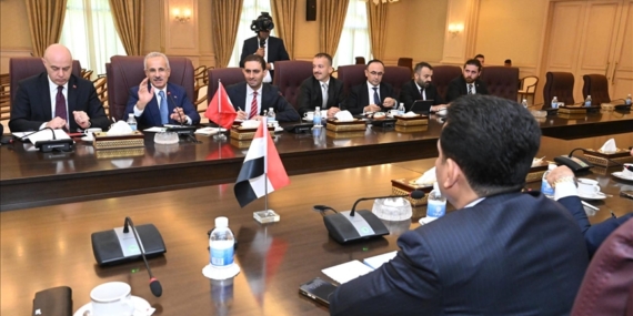 Bakan Uraloğlu, Irak’ta mevdikaşı Sadavi ile “Kalkınma Yolu Projesi”ni görüştü