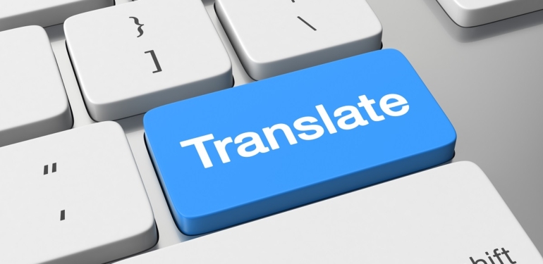 Online language translation